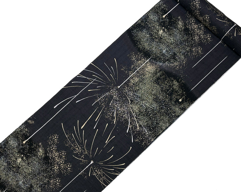 誉田屋源兵衛 浴衣 反物 497 龍舞皇帝 紺 綿麻wt 誉田屋源兵衛 浴衣(