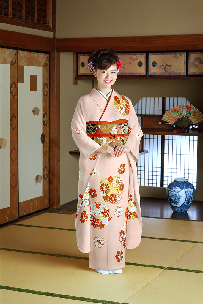 振袖 花の丸小花 – 着物道楽みなとや